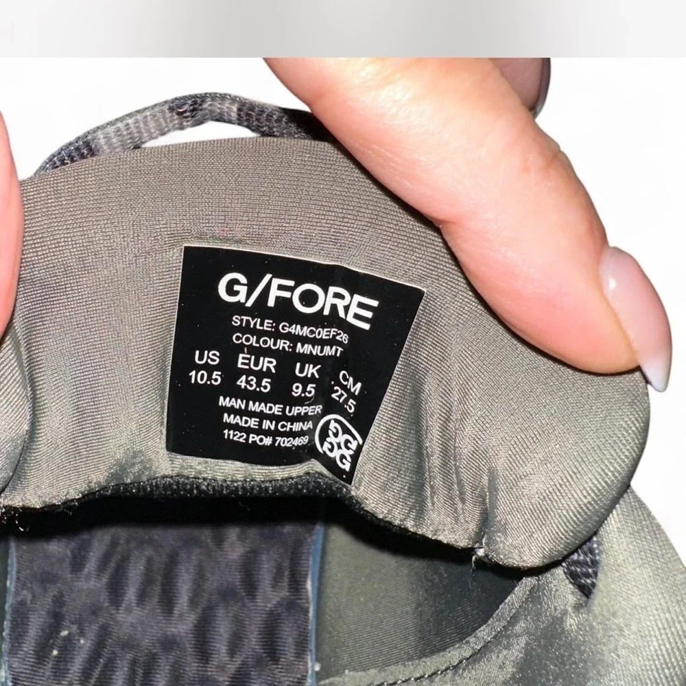 G/FORE Black Spike-less Golf Shoes